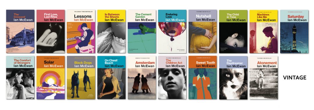 Ian McEwan Vintage Covers